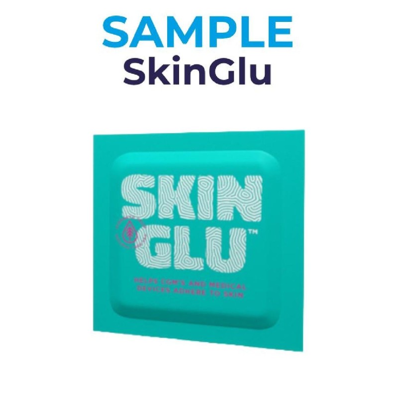 Skin Glu wipes test verpakking