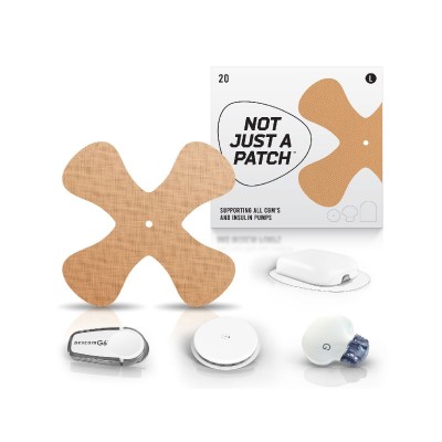 X-patches – Beige – 20 Pack – Voor Optimale Sensor Hechting