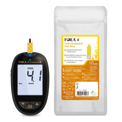 Fora 6 connect cholesterol meter