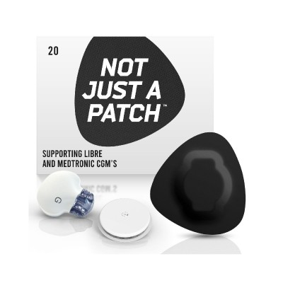 Not Just A Patch – Black Patch – 20 Pack – S