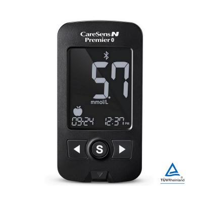 CareSens N Premier glucosemeter voor eenvoudig meten van uw bloedglucosewaarde.